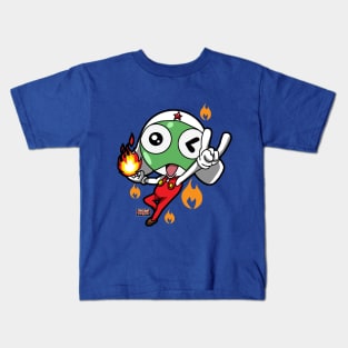 Fire Powered Froggy Kids T-Shirt